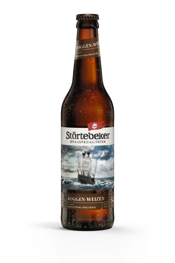 Пиво Stortebeker Bio Roggen-Weizen напівтемне нефільтр. 5.4% 0.5 л скло